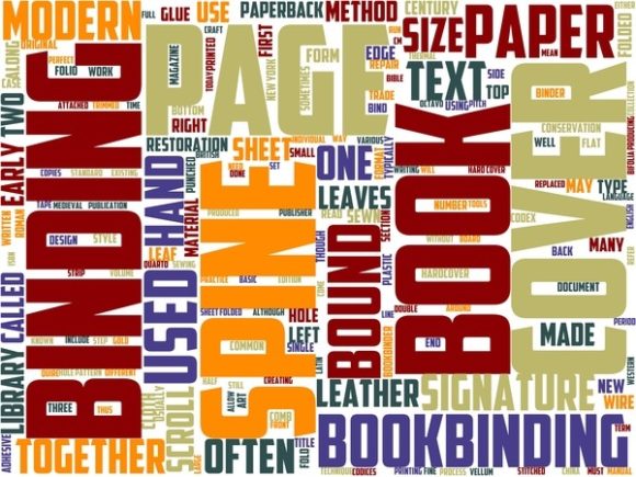 Book Binder Wordart Crafting