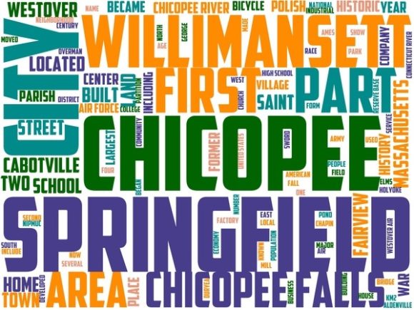 Chicopee Wordart Book Cover